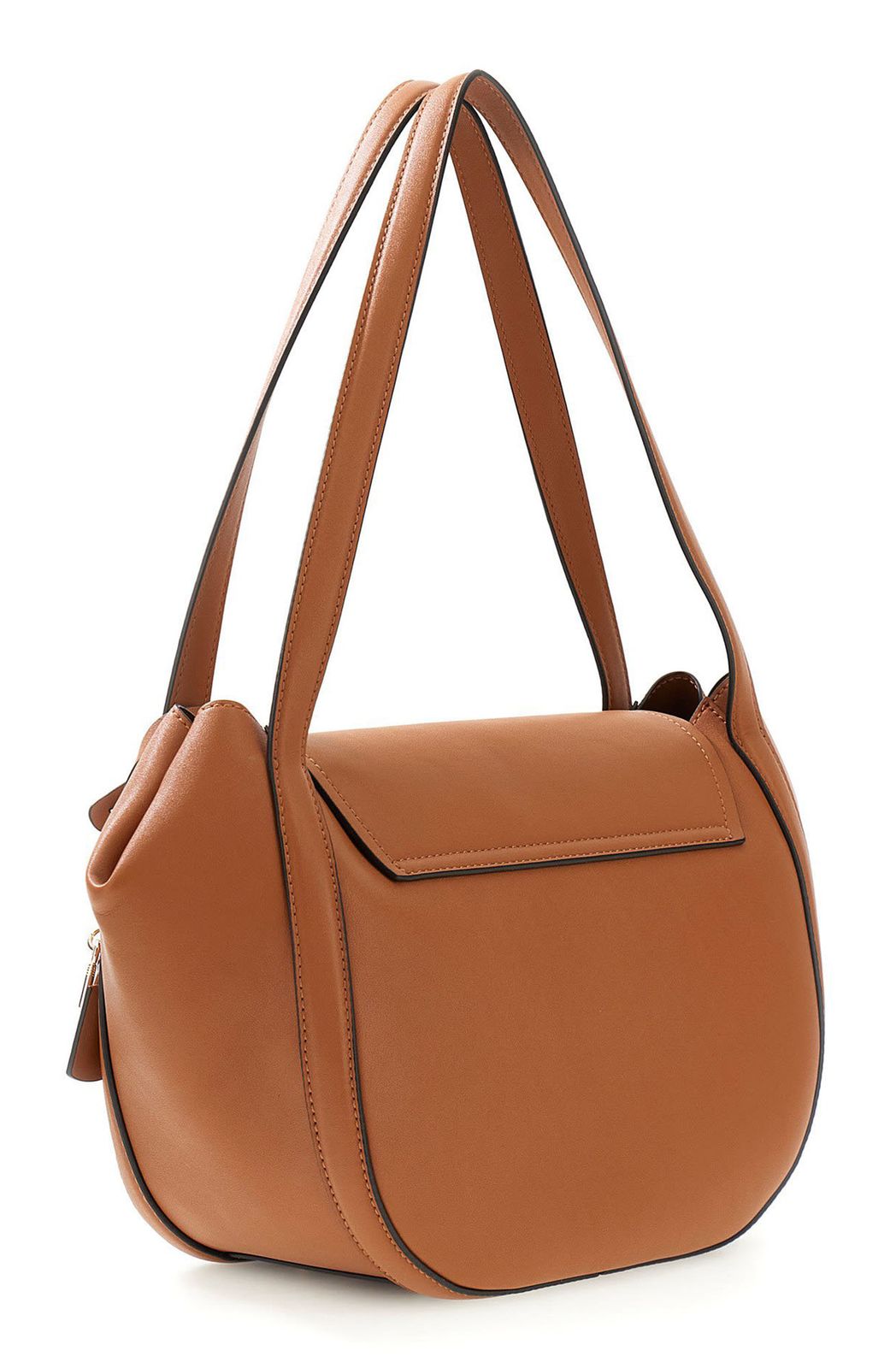 GUESS Coleen Flap Shoulder Bag Caramel GUESS Coleen Flap Shoulder Bag Caramel