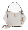 GUESS Coleen Satchel S Cream White