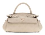 GUESS Diana Mini Top Handle Flap Light Taupe Logo