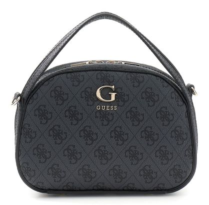 GUESS Coleen Logo Top Zip Crossbody Coal Logo