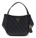 GUESS Coleen Logo Satchel S Coal Logo