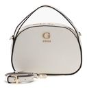 GUESS Coleen Top Zip Crossbody Cream White