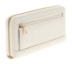 GUESS Maxine SLG Zip Around Wallet L Cream White