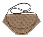GUESS Coleen Logo Convertible Xbody Bag Latte Logo