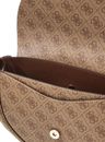 GUESS Coleen Logo Convertible Xbody Bag Latte Logo