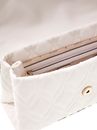 GUESS Maxine Flap Crossbody Cream White