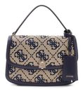 GUESS Audrey Logo Convertible Xbody Flap Navy Logo