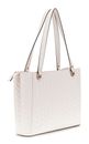 GUESS Stacey Noel Tote Cream White
