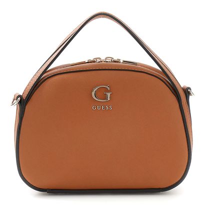 GUESS Coleen Top Zip Crossbody Caramel