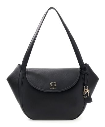 GUESS Coleen Flap Shoulder Bag Black