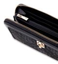 GUESS Audrey Logo SLG Zip Around Wallet L Black Logo GUESS Audrey Logo SLG Zip Around Wallet L Black Logo