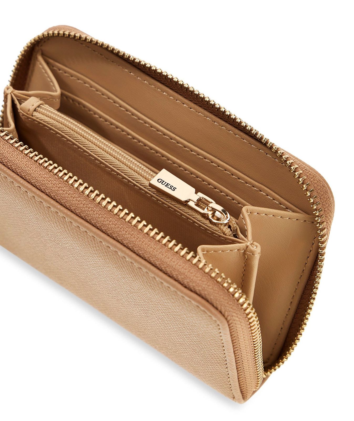 GUESS Amorette SLG Zip Around Wallet M Beige GUESS Amorette SLG Zip Around Wallet M Beige