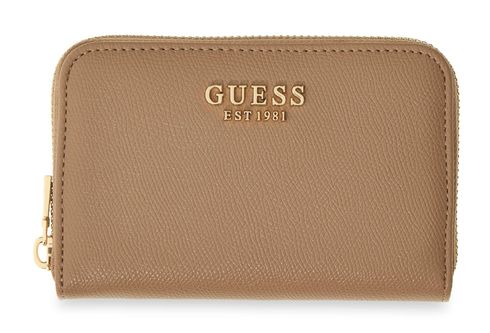 GUESS Amorette SLG Zip Around Wallet M Beige