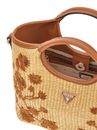 GUESS Kirsten Mini Satchel Caramel