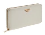 GUESS Amorette SLG Zip Around Wallet L Cream White