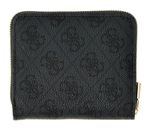 GUESS Coleen Logo Zip Around Wallet S Coal Logo GUESS Coleen Logo Zip Around Wallet S Coal Logo