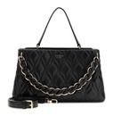 GUESS Maxine 2 Comp. Satchel Black
