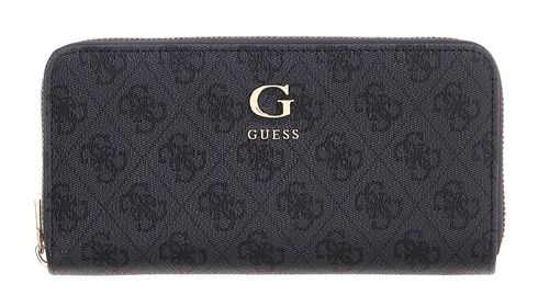 GUESS Coleen Logo Zip Around Wallet L Coal Logo