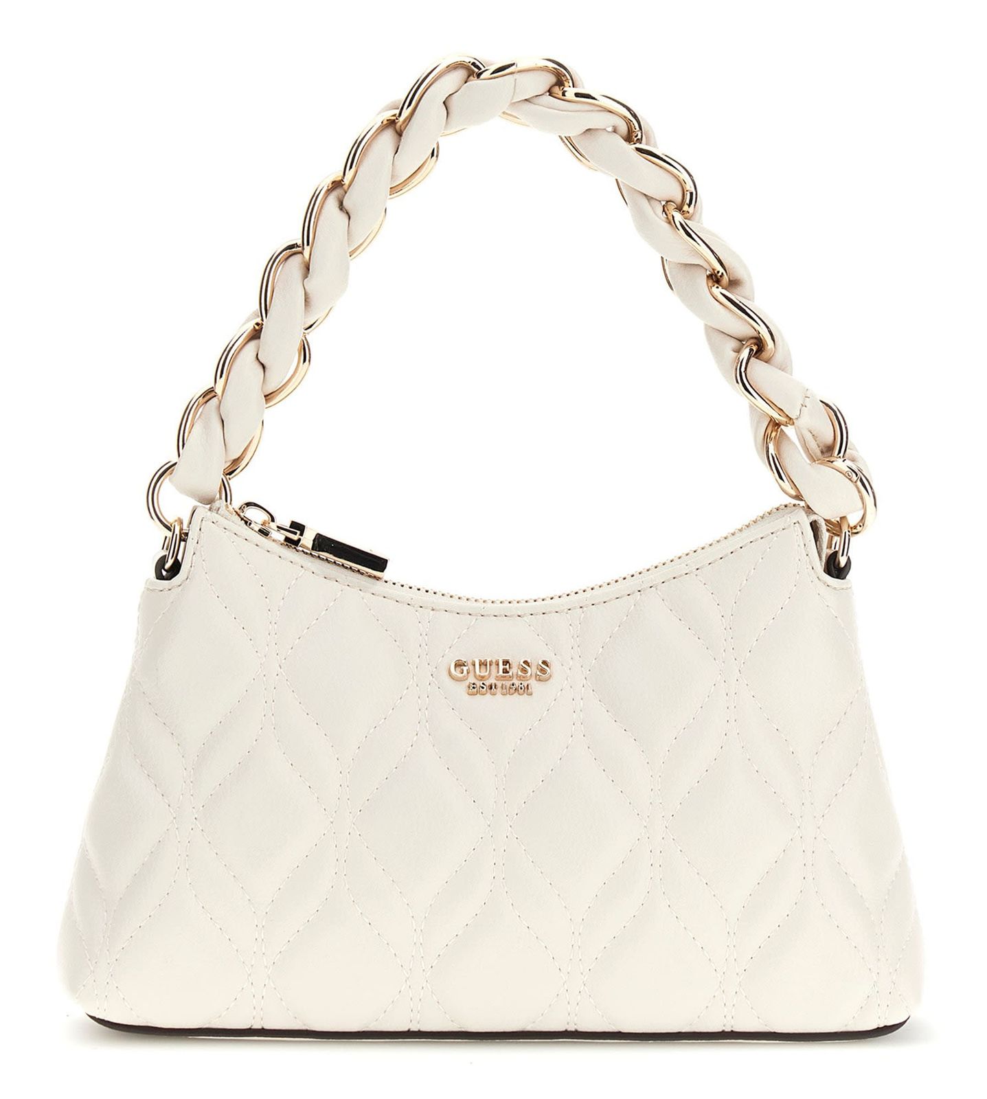 GUESS Maxine Mini Shoulder Bag Cream White