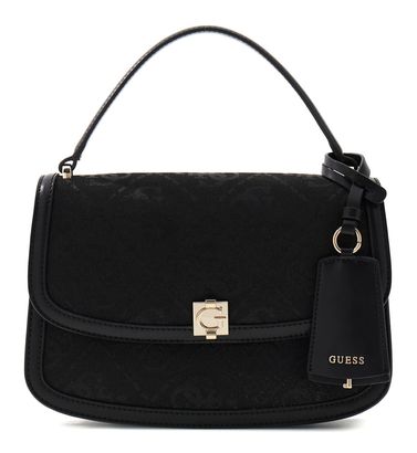 GUESS Audrey Logo Convertible Xbody Flap Black Logo
