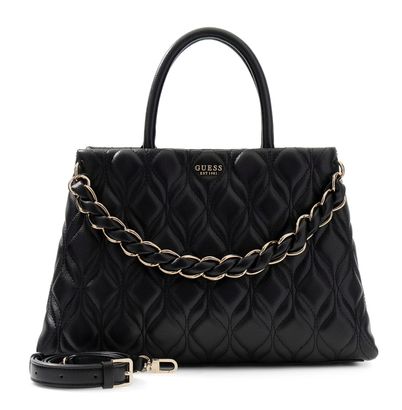 GUESS Maxine Girlfriend Satchel Black