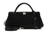 GUESS Audrey Logo Girlfriend Satchel S Black Logo