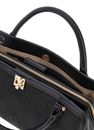 GUESS Audrey Logo Girlfriend Satchel S Black Logo