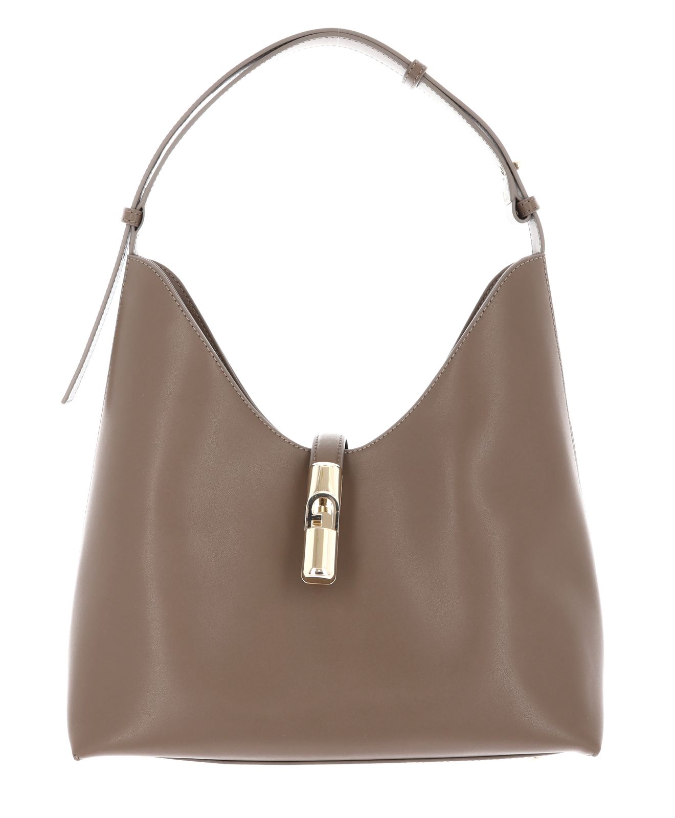FURLA Goccia Hobo Bag M Muddy Gray