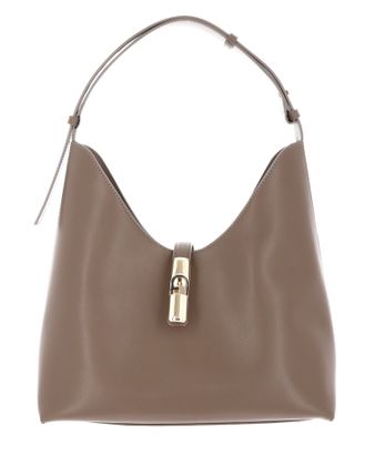 FURLA Goccia Hobo Bag M Muddy Gray