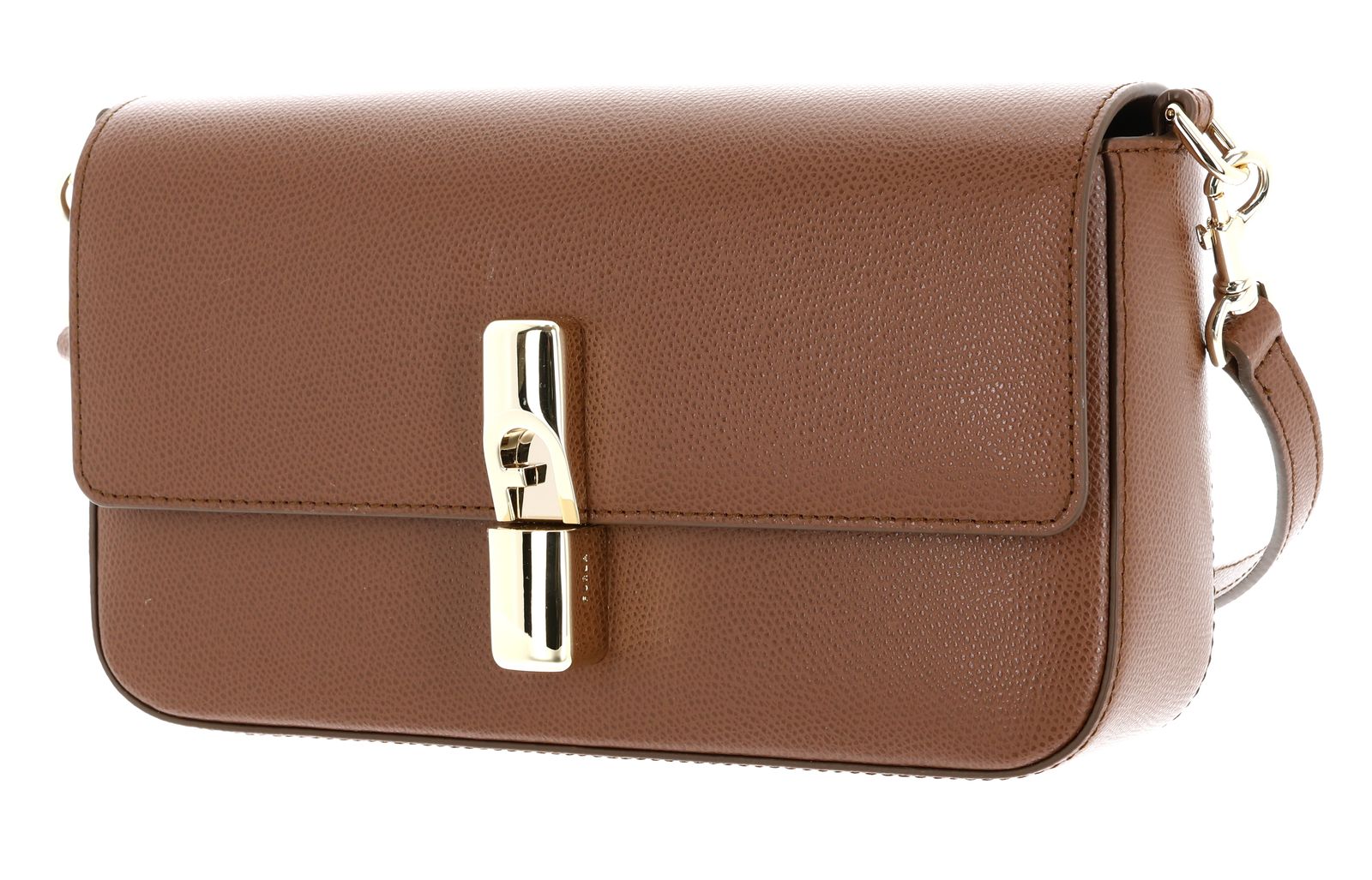 FURLA Iride Crossbody Bag S Cognac H FURLA Iride Crossbody Bag S Cognac H