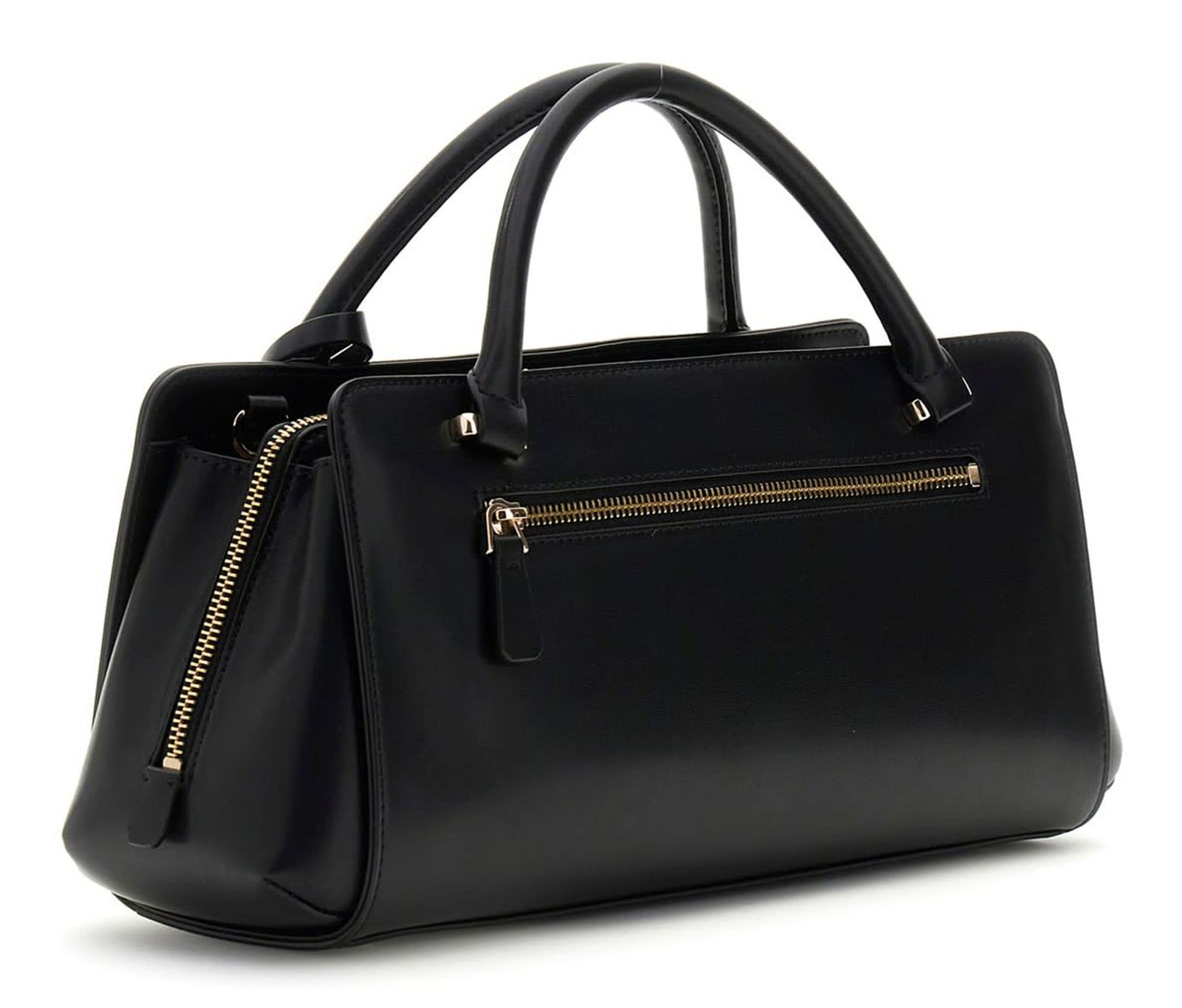 GUESS Audrey Girlfriend Satchel S Black GUESS Audrey Girlfriend Satchel S Black