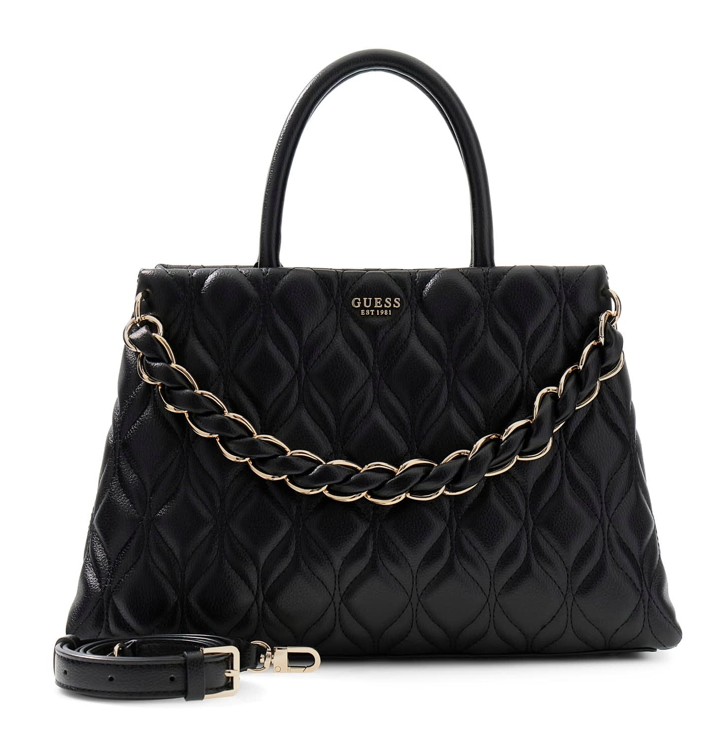 GUESS Maxine Girlfriend Satchel Black