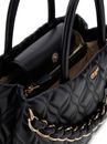 GUESS Maxine Girlfriend Satchel Black GUESS Maxine Girlfriend Satchel Black
