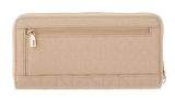 GUESS Stacey SLG Zip Around Wallet L Light Beige GUESS Stacey SLG Zip Around Wallet L Light Beige