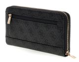 GUESS Coleen Logo Zip Around Wallet L Coal Logo