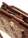 GUESS Audrey Logo Girlfriend Satchel S Latte Logo GUESS Audrey Logo Girlfriend Satchel S Latte Logo