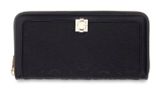 GUESS Audrey Logo SLG Zip Around Wallet L Black Logo