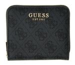 GUESS Coleen Logo Zip Around Wallet S Coal Logo