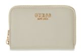 GUESS Amorette SLG Zip Around Wallet M Cream White GUESS Amorette SLG Zip Around Wallet M Cream White