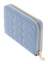 GUESS Stacey SLG Zip Around Wallet M Light Blue
