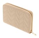 GUESS Stacey SLG Zip Around Wallet M Light Beige