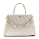 GUESS Maxine Girlfriend Satchel Cream White