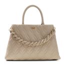 GUESS Maxine Girlfriend Satchel Light Taupe