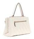GUESS Maxine 2 Comp. Satchel Cream White
