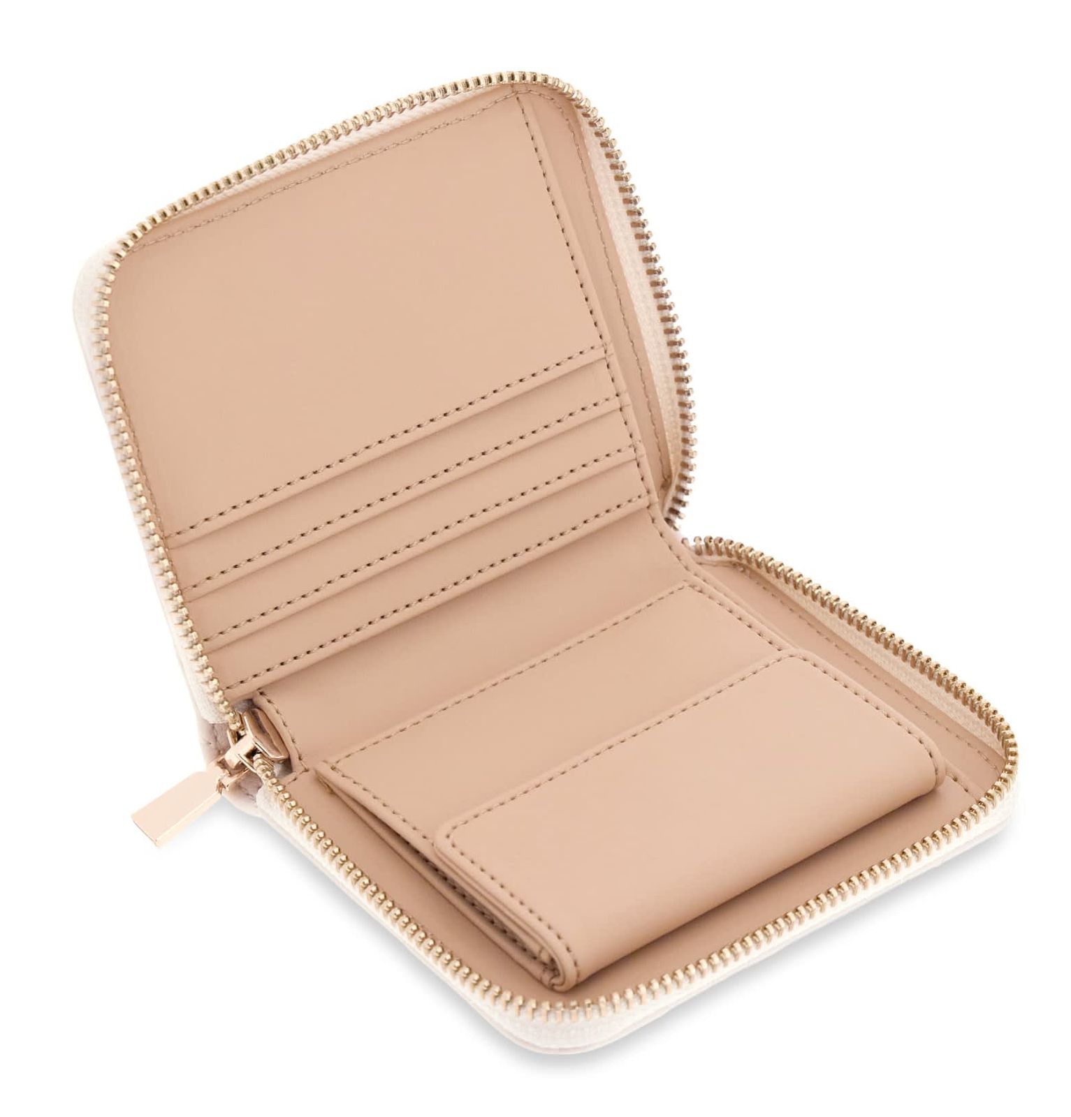 GUESS Maxine SLG Zip Around Wallet S Cream White GUESS Maxine SLG Zip Around Wallet S Cream White