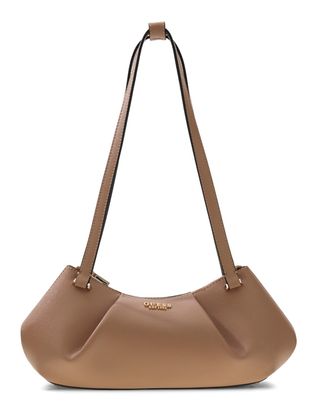 GUESS Amorette Shoulder Satchel Beige