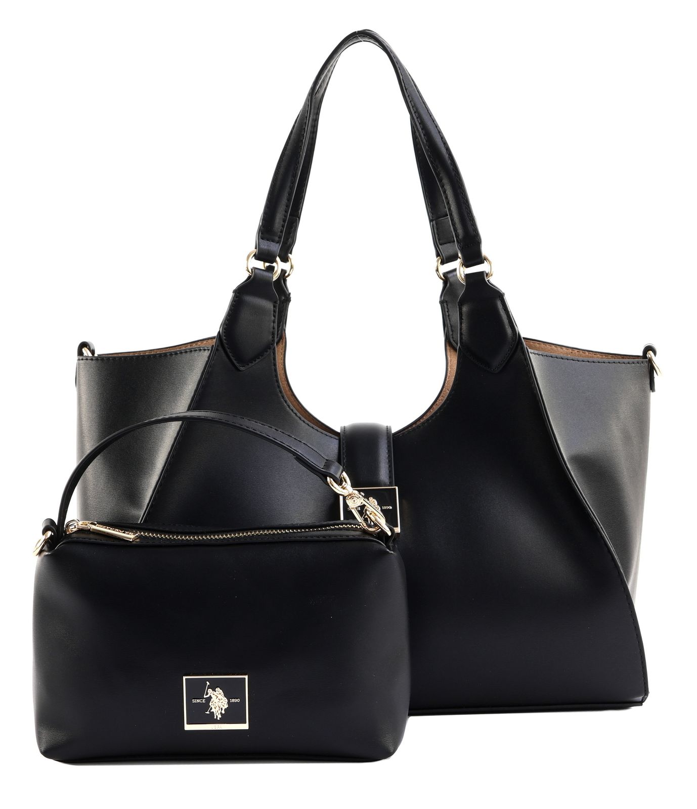 U.S. POLO ASSN. Margaret Shoulder Bag Black