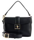U.S. POLO ASSN. Margaret Flap Handle Bag Black U.S. POLO ASSN. Margaret Flap Handle Bag Black