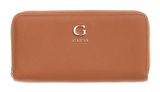 GUESS Coleen SLG Zip Around Wallet L Caramel GUESS Coleen SLG Zip Around Wallet L Caramel