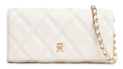 TOMMY HILFIGER Feminine Wallet on Chain Soft Cream TOMMY HILFIGER Feminine Wallet on Chain Soft Cream